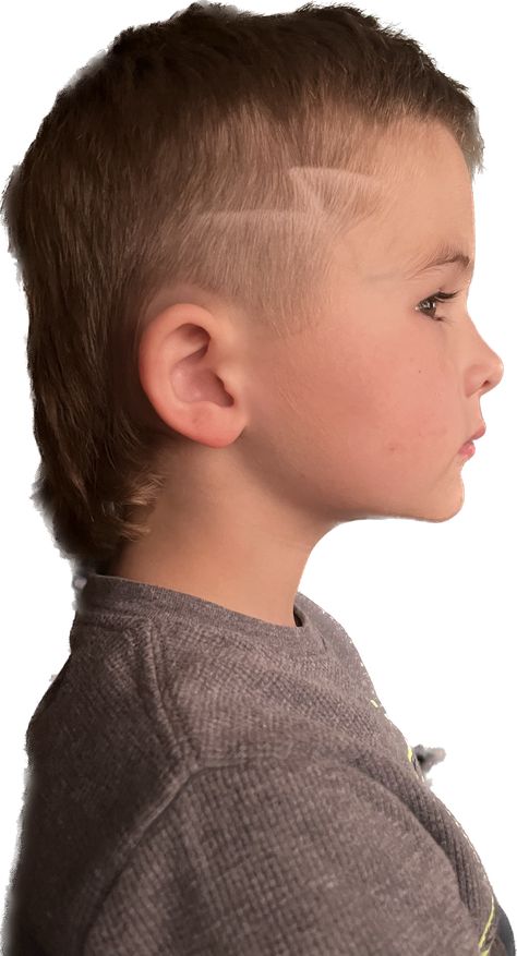 Lighting Bolt Haircut, Lightning Bolt Hair, Lightening Bolt In Haircut, Lightning Bolt Haircut, Lighting Bolt Hair Design Boys, Boys Haircut Lightning Bolt, Boys Hair Cut With Lightening Bolts, Lightning Bolt Hair Design For Boys, Little Boy Faux Hawk