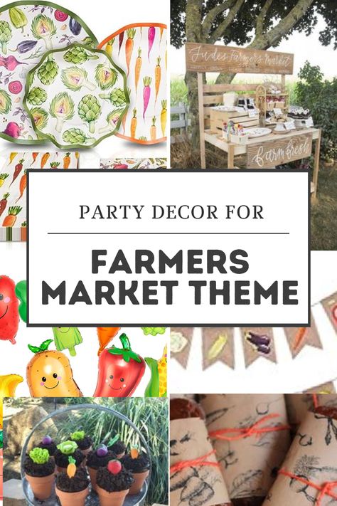 Farmers Market First Birthday Party, Vegetable Garden Birthday Party, Farmers Market Nursery Theme, Gardening Birthday Party, Farmers Market Birthday Cake, Farmers Market Birthday Party 1st, Farmers Market Party Theme, Farmers Market Theme Party, Farmers Market First Birthday