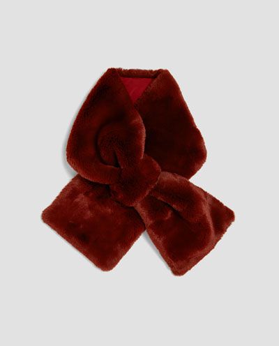 FAUX FUR STOLE - Available in more colours Faux Fur Stole, Merlot Color, Michael Kors Scarf, Cable Knit Scarf, Logo Scarves, Animal Print Scarf, Reversible Scarf, Fur Stole, Logo Knit