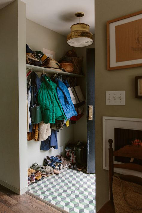 Frances Merrill, Apartment Entrance, Inside A House, Downstairs Loo, Colorful Space, Hygge Home, Rose Cottage, Retina Display, House Entrance