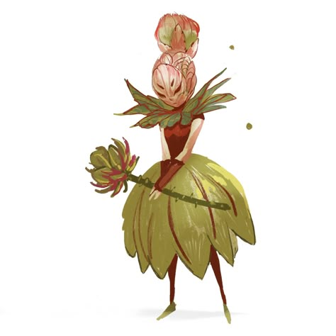 Plants Character Design, Spiderwick Chronicles Aesthetic, Flower Character Design, Plant Character Design, Plant Character, Flower Character, Plant Person, Spiderwick Chronicles, Flower People