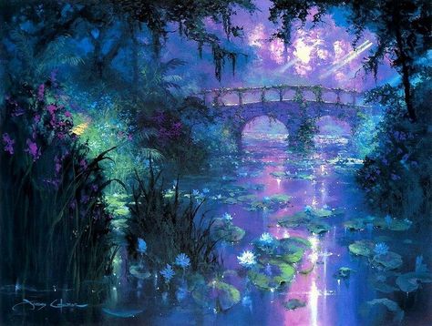 James Coleman, Photo Manga, Disney Fine Art, Dream World, Fantasy Places, Arte Inspo, Fantasy Art Landscapes, Ethereal Art, Dreamy Art