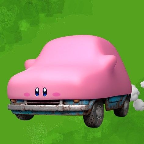 Kirby Car, Man Humor, Kirby, Car Design, Wooden Toy Car, Nintendo, Toy Car, Toys, Quick Saves