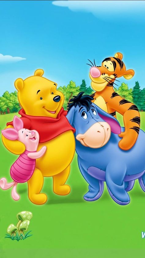 Download Pooh and friends Wallpaper by gemmabiernacki123450 - 63 - Free on ZEDGE™ now. Browse millions of popular friends Wallpapers and Ringtones on Zedge and personalize your phone to suit you. Browse our content now and free your phone Tigger And Piglet, Eeyore Pictures, Winnie The Pooh And Friends, Winnie The Pooh Themes, Winnie The Pooh Pictures, Pooh And Friends, Cute Winnie The Pooh, Disney Cartoon Characters, Party Crafts