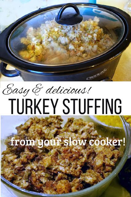 Make this simple, easy and delicious stuffing (or dressing) in your slow-cooker - and you'll have room in the oven to bake your holiday pies! Crockpot Dressing Thanksgiving, Crockpot Stuffing Thanksgiving, Stuffing Crockpot, Crockpot Dressing, Crockpot Stuffing, Gluten Recipes, Dressing Recipes Thanksgiving, Homestead Blog, Dinner Simple