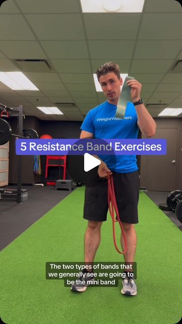 WeightWatchers on Instagram: "Want to start strength training but don’t know where to start? Order a set of resistance bands and save this video. Bands are inexpensive and make it easy for beginners (and everyone else!) to squeeze in activity anywhere—on vacation, in your living room, at the park.

Have you used bands? What’s your favorite move?" Band Exercises For Beginners, Resistance Band Exercises For Beginners, Exercises For Beginners, Band Exercises, Resistance Band Exercises, Resistance Bands, Band Workout, Resistance Band, Don T Know