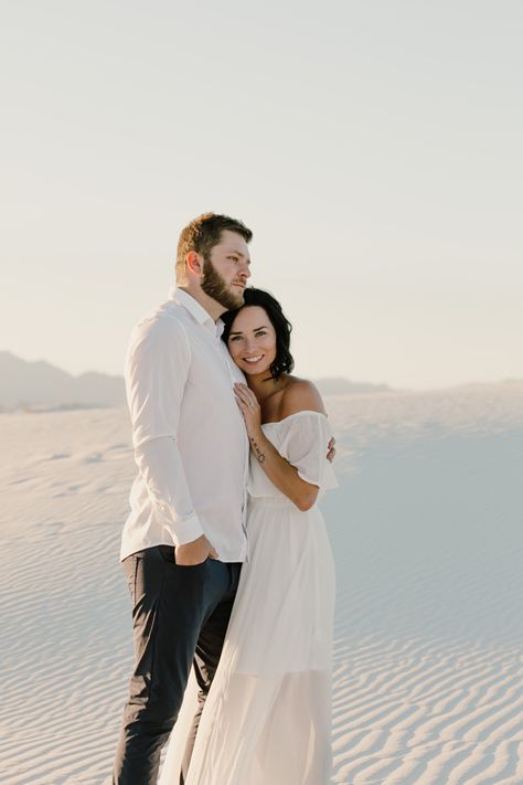 White Sands Engagement Pictures, Cute Engagement Photos, Engagement Photo, Engagement Pictures, Winter White, Engagement Couple, Engagement Photos, Photo Ideas, Couple Photos