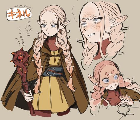 Dungeon Meshi, Poses References, Figure Drawing Reference, Female Character Design, Character Design References, Art Reference Poses, Fantasy Character Design, Character Design Inspiration, Character Illustration