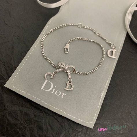 Dior bracelet silver - unahubs.ru Christian Dior Bracelet, Dior Bracelet, Silver Wallet, Monogram Bracelet, Bow Bracelet, Jewelry Lookbook, Black Bracelets, Wallet Chain, Dream Jewelry