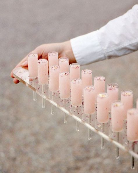 Champagne Popsicles, Hugo Cocktail, Champagne Wedding Shoes, Wedding Food Drink, Wedding Backyard Reception, Ladies Lunch, Pink Gin, Rum Cocktails, Braut Make-up