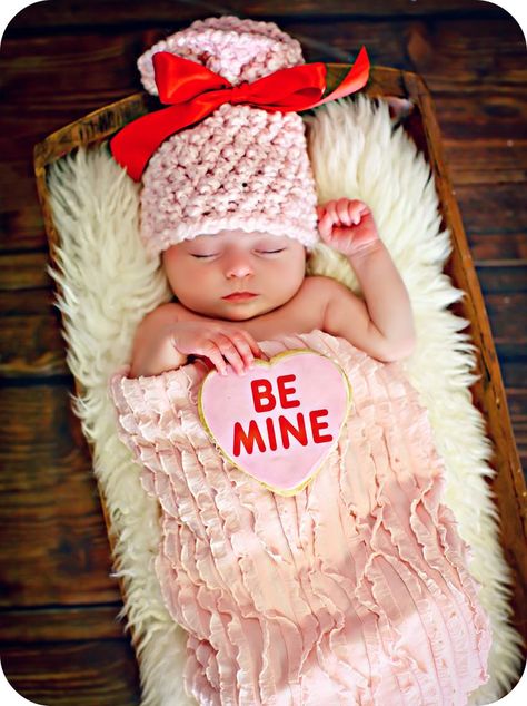 Newborn Valentine Pictures, Valentines Baby Photoshoot, Newborn Valentines, Valentines Baby Photos, Valentines Photos, Valentines Baby, Baby Messages, February Baby, Valentine Photo Shoot