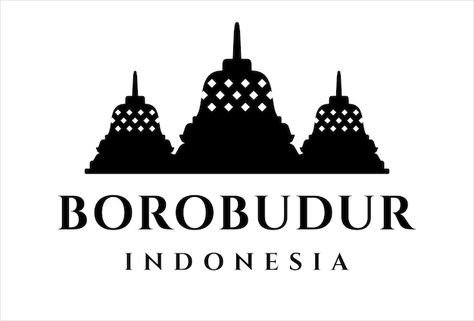 Vector borobudur stone temple minimalist... | Premium Vector #Freepik #vector #buddhist-temple #monastery #history-logo #temple-icon History Logo, Stone Temple, Psd Icon, Buddhist Temple, Minimalist Logo, Vector Photo, Badminton, Vector Icons, Logo Templates