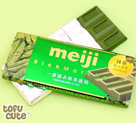 Buy Meiji Rich Matcha Green Tea Chocolate Bar at Tofu Cute Matcha Chocolate Bar, Meiji Chocolate, Green Tea Chocolate, Mint Choco, Matcha Mint, Food Japan, Matcha Chocolate, Cream Aesthetic, Matcha Powder