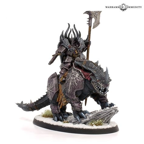 Slaves To Darkness, Chaos Legion, Warhammer 40k Memes, Chaos Lord, Caracter Design, Warhammer Figures, Dark Warrior, Warhammer Paint, Warhammer Aos