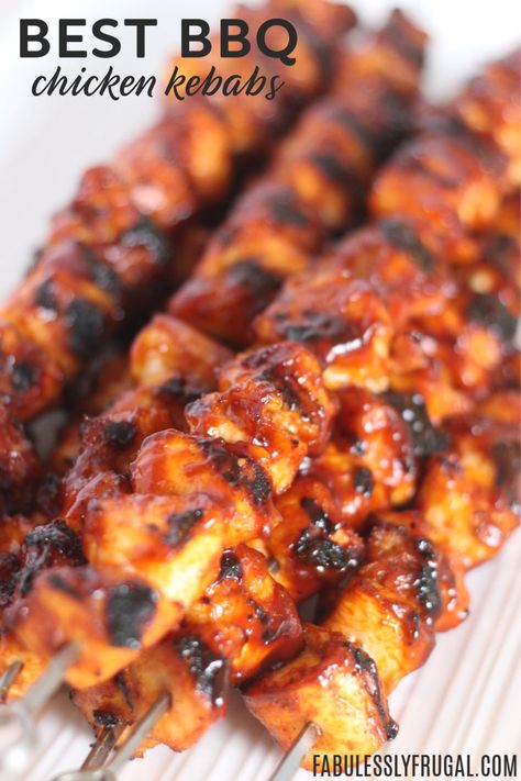 Bbq Chicken Screwers, Barbecue Chicken Kabobs, Chicken Bacon Kabobs On The Grill, Easy Chicken Skewers Grilled, Chicken Kabobs On The Smoker, Barbecue Chicken Skewers, Bbq Chicken Kebabs On The Grill, Bbq Chicken Kabobs In The Oven, Bbq Chicken Skewers In Oven