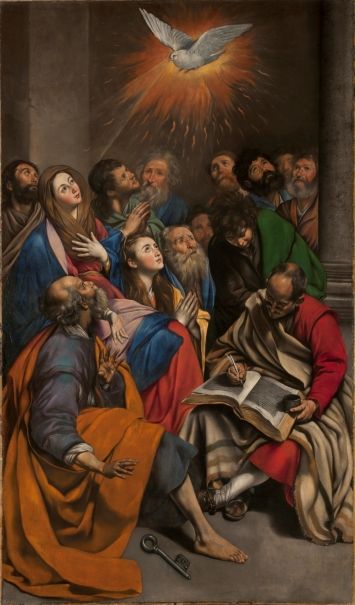 The Pentecost - The Collection - Museo Nacional del Prado Pentecost Sunday, Catholic Images, The Last Supper, Art Sacre, Ayat Alkitab, Pentecost, Biblical Art, Stock Art, Last Supper