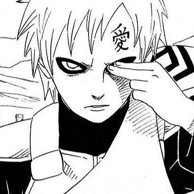 Gara Icon, Gaara Manga, Gaara Icon, Type Of Boyfriend, Small Sketchbook, Vagabond Manga, Naruto Boys, Naruto Gaara, Manga Icon