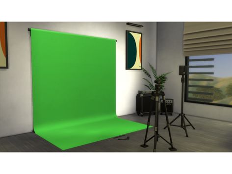 Green Screen Wallpaper, Celebrity Mansions, Sims 4 Studio, Sims 4 Update, Simple Green, Bedroom Green, Cut And Paste, Green Lantern, Green Screen