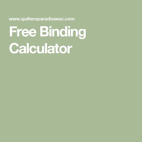 Bias Binding Calculator, Binding Calculator, Quilts Easy, Baby Quilts Easy, Engraved Glassware, Quilt Techniques, Quilt Tips, Freezer Paper, Quilt Binding