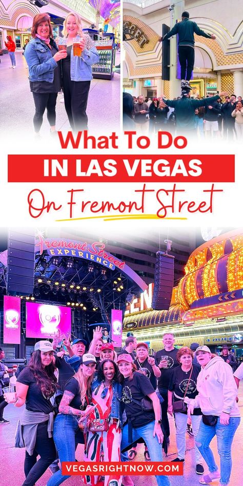 Fremont Street’s rich history makes it a pivotal part of any Las Vegas trip. Unique attractions, from the neon brilliance of the Viva Vision LED canopy and light show to its thrilling rides like the SlotZilla Zipline, this famous street offers diverse entertainment, from live music to casinos, restaurants, and shopping. The Fremont Street Experience is an incredible entertainment and gaming destination, a pedestrian mall, and an attraction in the heart of Downtown Las Vegas. Fremont Street Las Vegas, Freemont Street, Las Vegas Itinerary, Vegas Theme Party, Las Vegas Shopping, Las Vegas Attractions, Vegas Lights, West Coast Travel, Fremont Street Experience