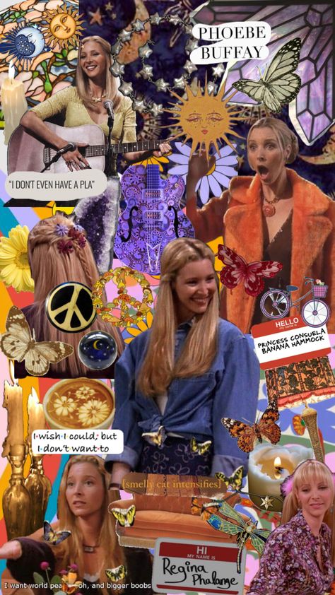 #phoebebuffay #friendstvshow #phoebebuffayaesthetic #freespirit #centralperk #smellycat Pheobe Buffay Wallpaper, Phoebe Buffay Smelly Cat, Phoebe Buffay Aesthetic, Phoebe Aesthetic, Smelly Cat, 70s Inspired Fashion, Phoebe Buffay, Perks Of Being A Wallflower, Stay Golden