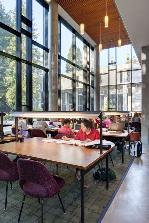 College Study Room, Public Library Design, Library Study Room, Tourism Design, College Library, Arch Interior, Architecture Books, H Design, Marcel Breuer