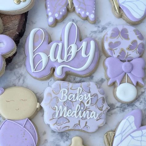 Butterfly Kisses And Baby Wishes, Baby Wishes, Baby Kiss, Shower Cookies, Butterfly Kisses, Butterfly Baby, Baby Shower Cookies, Wishes For Baby, August 31