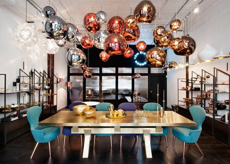 Tom Dixon Melt, Luxury Dining Room, Patricia Urquiola, Gio Ponti, Luxury Dining, Design Del Prodotto, Tom Dixon, Lighting Store, British Design