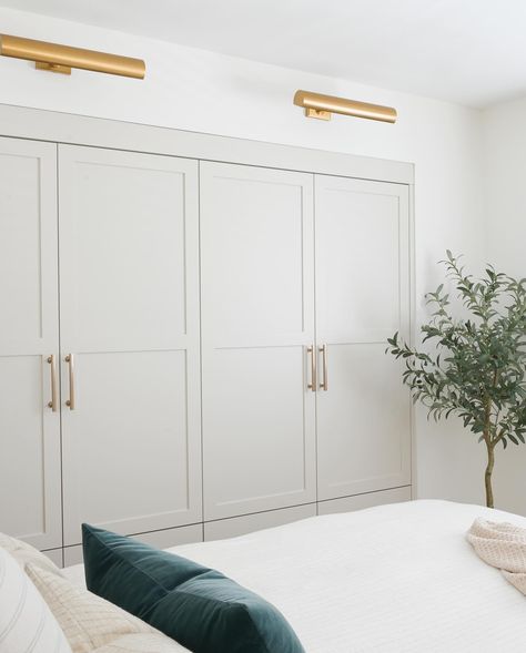 For the love of built-ins….✨ . . #builtins #custommade #storage Built In Closet Living Room, Closet With Built In Dresser, Built In Bedroom Storage, Shelves With Cabinets, Built In Bedroom, Cabinets Bedroom, Bedroom Built Ins, Built In Dresser, Basement Living