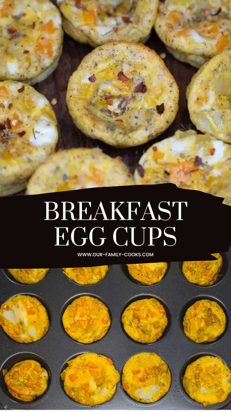 Here Are Breakfast Egg Cups with Peppers Eggs Cups Breakfast Healthy, Breakfast Prep Egg Cups, Pepper Egg Cups, Ww Egg Cups Breakfast, Sauteed Bell Peppers, Breakfast Egg Cups, Egg White Cups, Hash Brown Egg Cups, On The Go Breakfast