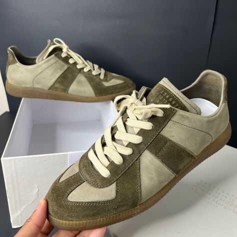 Maison Margiela Maison Margiela Replica, Stockholm Stil, Shoes Board, Margiela Replica, Margiela Shoes, Mens Hair, Shoe Inspo, Adidas Gazelle Sneaker, Martin Margiela