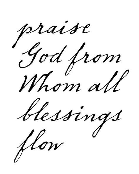 Praise God From Whom All Blessings Flow Printable Wall Art - Etsy Praise God From Whom All Blessings Flow, Scripture Wall Decor, Jesus Scriptures, God's Blessings, Christian Business, Bible Verses About Love, Wall Art Christian, Scripture Wall, Christian Scripture