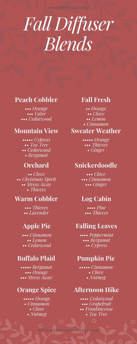 Fall Smelling Essential Oil Blends, Yl Fall Diffuser Blends, Fall Defuser Blend, Smell Good Diffuser Blends, Young Living Fall Blends, Fall Aromatherapy Blends, Fall Blends For Diffuser, Autumn Diffuser Blends Young Living, Fall Diffuser Recipes