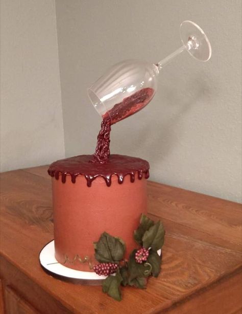 Cake filled with vines taste Vine Cake, Vines, Drinks, Cake, Birthday, Quick Saves