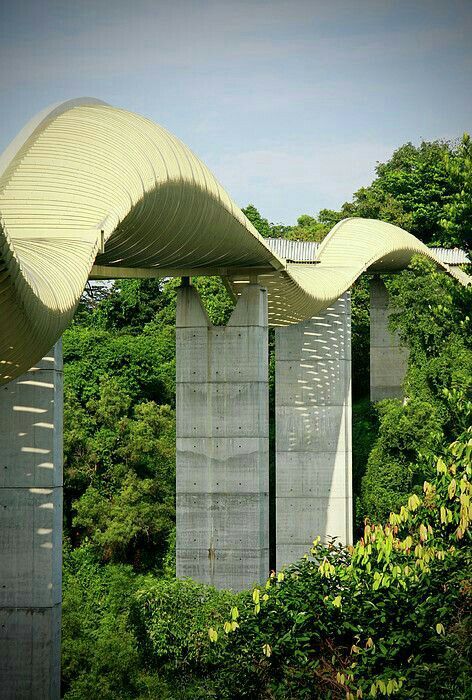 Henderson Wave Bridge, Singapore Henderson Waves, Singapore Island, Dancing House, Taj Mahal India, Athens Acropolis, Dome Of The Rock, Singapore Malaysia, Pedestrian Bridge, Museum Architecture