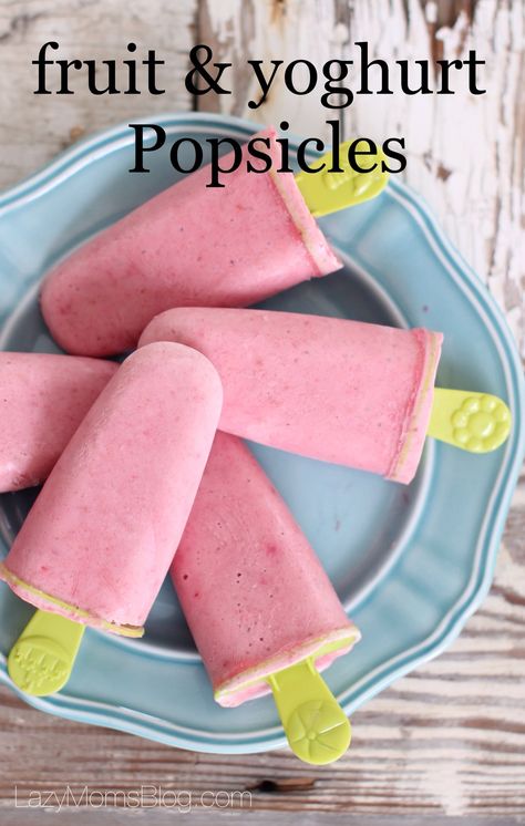 Fruit & yoghurt healthy Popsicles – Joanna Anastasia Home Made Popsicles Healthy, Homemade Popsicles Healthy, Fruit Popsicle Recipes, Fruit Yoghurt, Homemade Fruit Popsicles, Diy Popsicles, Healthy Popsicle Recipes, Healthy Popsicles, Unhealthy Habits