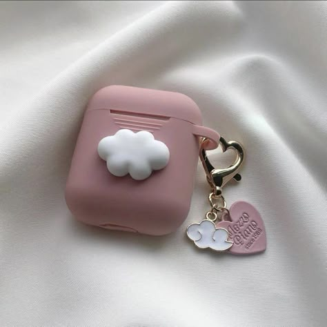 Pink Aesthetic Style, Pink Aesthetic Cute, Blush Aesthetic, Light Pink Aesthetic, Soft Pink Aesthetic, Cute Ipod Cases, Clothing Korean, Cute Headphones, Airpod Cases