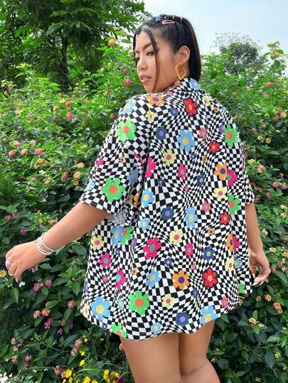 Dopamine Dressing Summer, Dopamine Dressing Plus Size, Dopamine Dressing, Dopamine Decor, Fashion 70s, Fantasy Wardrobe, Trendy Fashion Tops, Floral Collection, Fashion Board