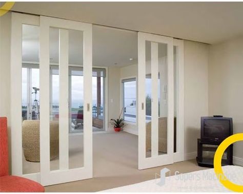 Glass Pocket Doors Interior, Folding Doors Exterior, Interior Sliding Glass Doors, Sliding Interior Doors, Glass Pocket Doors, Double Doors Exterior, Internal Glass Doors, Internal Sliding Doors, Wood Bedroom Sets