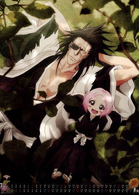 Yachiru Kusajishi, Bleach Ships, Bleach Couples, Kenpachi Zaraki, Rukia Bleach, Bleach Funny, Bleach Anime Ichigo, Bleach Anime Art, Kurosaki Ichigo