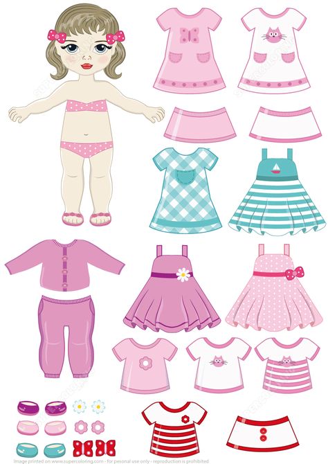 Dress Templates, Free Printable Paper Dolls, Doll Template, Paper Doll Printable Templates, Clothing Templates, Paper Clothes, Barbie Paper Dolls, Paper Dolls Clothing, Paper Doll Dress