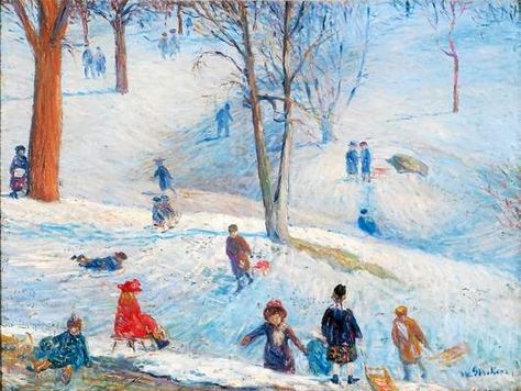 William Glackens, Classic Artists, Frederick Childe Hassam, Ashcan School, American Realism, Barnett Newman, William James, Williams James, Washington Square Park