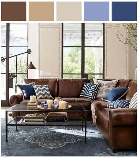 Apartment Livingroom, Brown Leather Furniture, Pottery Barn Living Room, Living Room Decor Brown Couch, Brown Couch Living Room, Brown Living Room Decor, Leather Living Room Furniture, Barn Living, Brown Couch