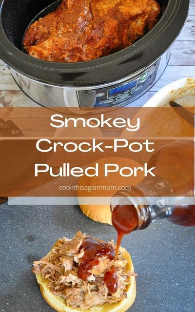 Pulled Pork Crock Pot Recipes Bbq, Crockpot Pork Shoulder, Bbq Pork Crockpot, Pulled Pork Crock, Crockpot Pulled Pork Bbq, Smoked Pulled Pork Recipe, Crock Pot Pulled Pork, Bbq Pulled Pork Slow Cooker, Crock Pot Pulled Pork Recipe