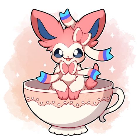 Pokemon Cute Art, Cute Art Anime, Pokemon Cute, Pokemon Eevee Evolutions, Oc Pokemon, Pokemon Eeveelutions, Cute Pokemon Pictures, Eevee Evolutions, Pokemon Eevee