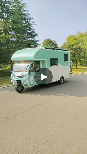 Mini Motorhome, Electric Tricycle, Camping Glamping, Camper Trailer, Tiny House On Wheels, Rv Living, Camper Trailers, House On Wheels, Tricycle