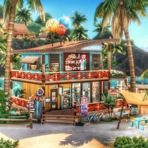 Treasure Chest Sulani Souvenirs shop Years ago, I did my fist collab, during a beautiful summer. It was a great collab and so joyful. #simsummercollab if you want to see it again or discover it. Thanks again to @eryn_witha_y_ for this good memory. #thesims #thesims4 #ts4 #ts4builds #showusyourbuilds #sulanibuild #sulani #simstagram #simscreation #simscreatorscommunity @thesims @luniversims Sims 4 Sulani Farm, Sims 4 Sulani Builds, Sims 4 Sulani House, Sulani Sims 4, Sulani House, Sims 4 Sulani, Sims Decor, Sims Inspiration, Building Inspiration