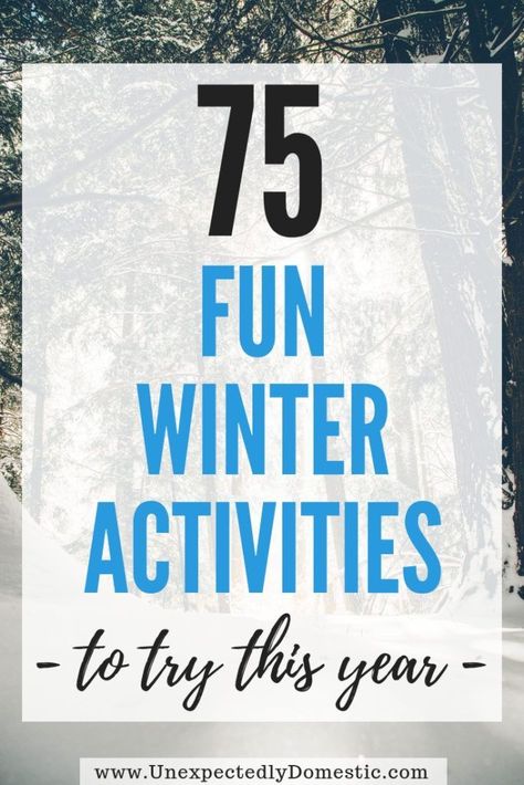 Feeling stuck indoors this winter? Check out fun these winter activities for adults AND kids! This list of fun things to do in the winter includes indoor and outdoor activities for everyone from preschool toddlers to couples on dates. When it's super snowy and you're stuck inside, grab some friends or family members, and plan to do some of these fun activities. Many are free or cheap! Free printable bucket list included! #winter #funthingstodo #datenightideas #winteraesthetic Winter Bucket List Ideas, Things To Do Inside, Fun Winter Activities, Bucket List Ideas, Winter Bucket List, Winter Girl, Stuck Inside, Activities For Adults, List Ideas