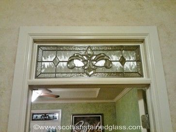 Transom Hallway, Glass French Doors Interior, Window Above Door, Stained Glass Transom, Glass Transom, Antique Stained Glass Windows, Transom Window, Laundry Room Doors, Leaded Glass Windows