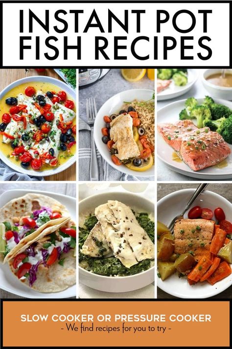 If you've had perfect poached fish in a restaurant, you'll understand why Instant Pot Fish Recipes can be so amazing! And Instant Pot fish is super quick and all of these recipes are low in carbs or can easily be adapted to be low-carb! [found on Slow Cooker or Pressure Cooker] #InstantPotFishRecipes #FishInInstantPot Pressure Cooker Fish Recipes, Fish Recipes Instant Pot, Fish In Instant Pot, Instant Pot Fish Recipes, Slow Cooker Fish Recipes, Instant Pot Fish, Rockfish Recipes, Flounder Recipes, Cooking Trout